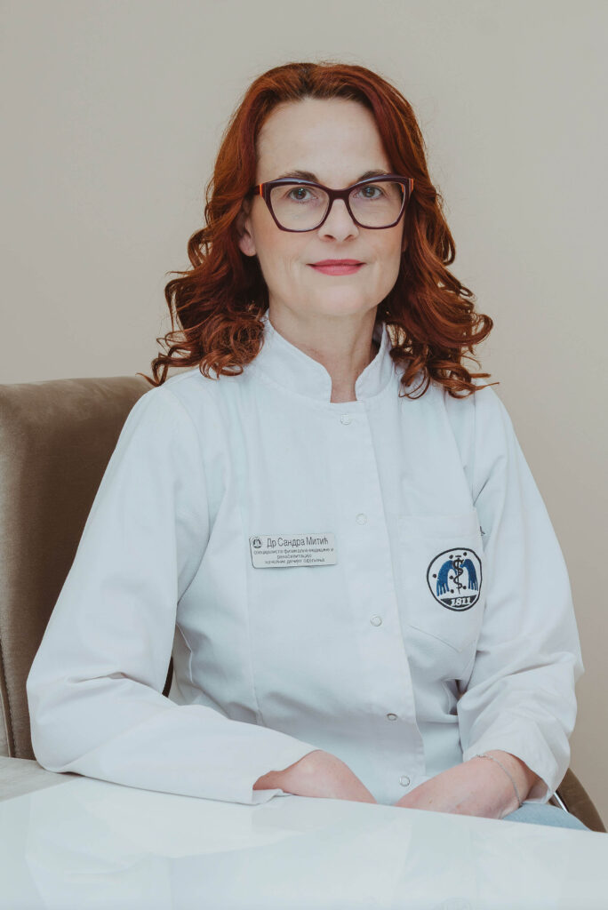 Dr Sandra Mitic Nacelnica odeljenja i ambulante za decu i omladinu
